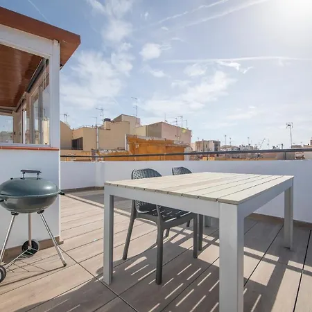 Tarracohomes, Th125 Atico Calderers Con Barbacoa Y Terraza