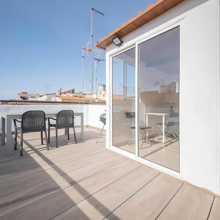 Tarracohomes, Th125 Atico Calderers Con Barbacoa Y Terraza * Tarragona